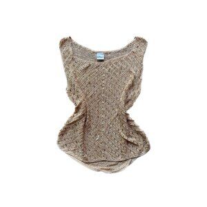 Y2K BEADED CROCHET TANK TOP